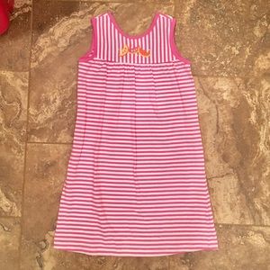 Patsy Aiken girl’s size 10 watermelon stripe dress
